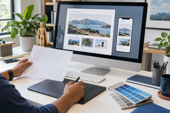 Website Design & Development project planning
